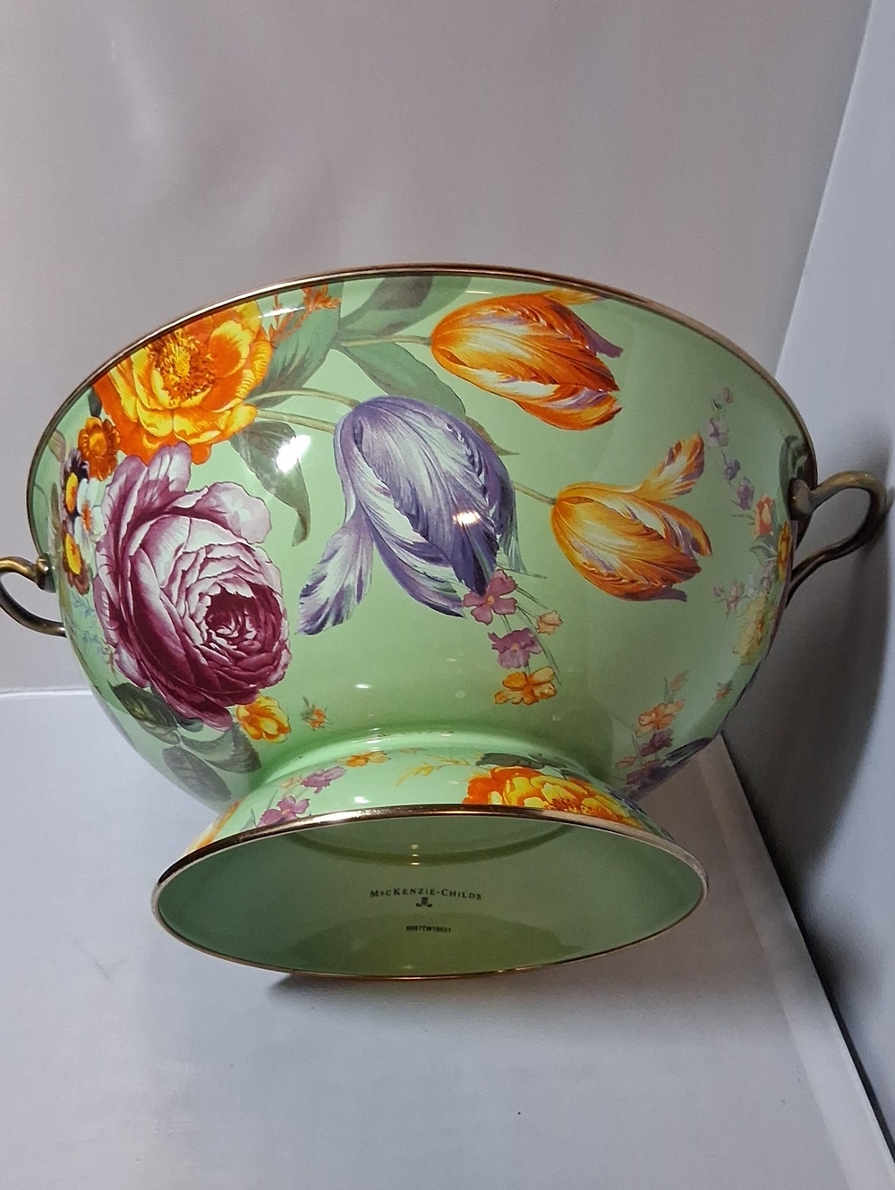 MacKenzie-Childs green Flower Market set - Picture 12 of 16